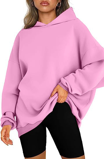 Pull à capuche ample surdimensionné pour femme