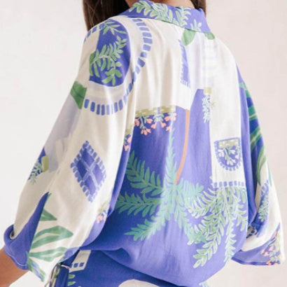 Women's Fashion Casual Printing Suit