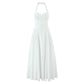 Retro Cotton Mid-length Dress
