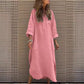 New Autumn And Winter Elegant Solid Color Irregular Dress