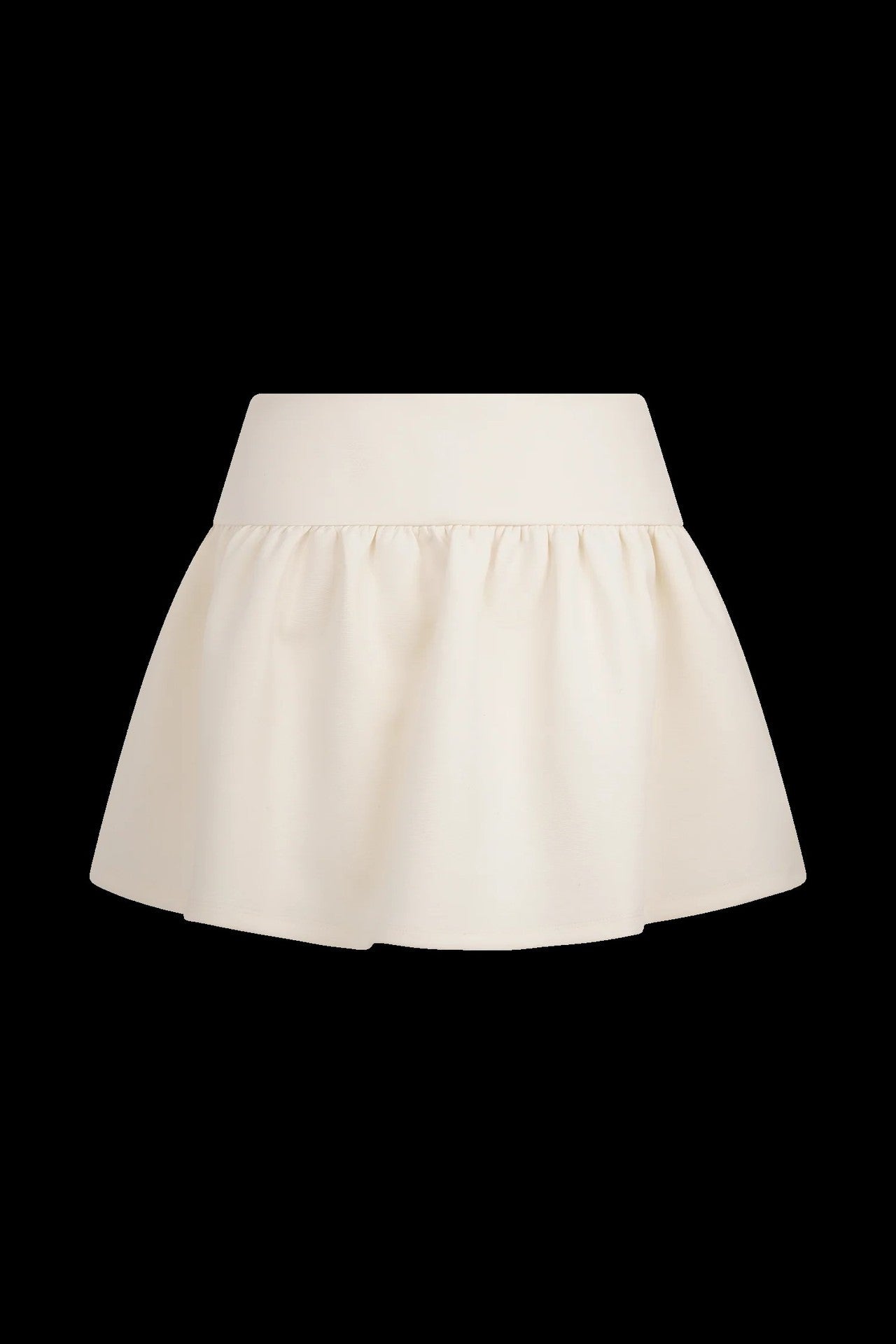 Summer Women's Ruffled Tube Top Short Skirt Suit
