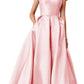 Off-the-shoulder Ball Gown Long