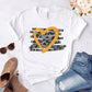 Women's Loose Round Neck Short Sleeve Top