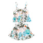 Girls' Coconut Tree Sling And Skirt Set