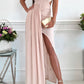 Robe d'été asymétrique pour femme avec imprimé floral élégant