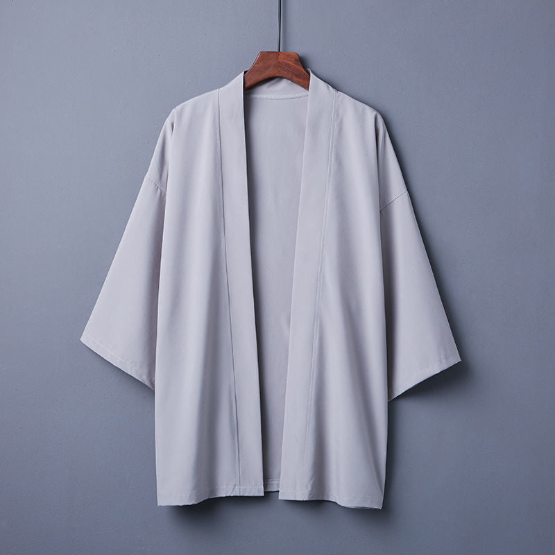 Solid Color Cardigan Summer Shirt For Air Conditioning Room Sun Protection Clothing Tide