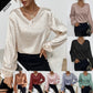 Women's New V-neck Pullover Leopard Print Shirt
