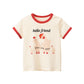 Girls' Korean-style Short-sleeved T-shirt Baby Clothes