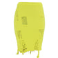 Hole bag hip skirt denim skirt