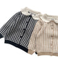Children's Lotus Neck Shorts Cardigan Jacket