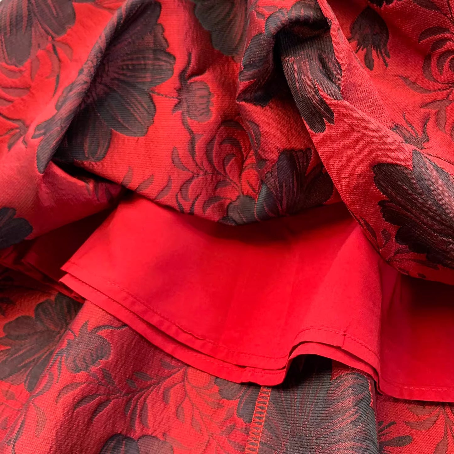 Stylish High-End Jacquard Square-Neck Sleeveless Dress For Women