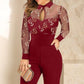 Women's New Sale Lace Bronzing Jumpsuit