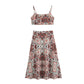 Printed Vacation Style Printed Two-piece Sling