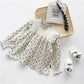 Lace Collar Floral Western Baby Doll Long-sleeved Shirt
