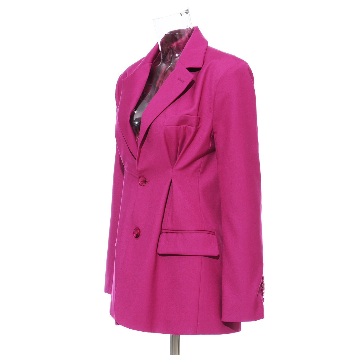 Waist fold casual suit