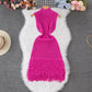 Summer Sleeveless Chic Tassel Sweater Dress