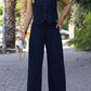 Women's Sleeveless Waistcoat Vest Casual Suit