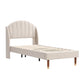 Upholstered Bed,Single Bed-3ft 90x190cm ,with Slatted Frame And Headboard, Youth Bed, Wooden Slatted Support, Easy Assembly, Velvet, Pink