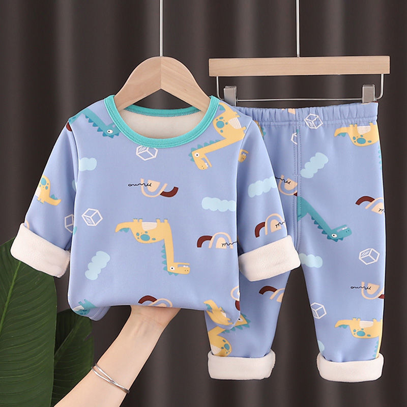 Fashion Men's And Women's Baby Long-sleeved Warm Suit