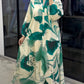 Loose Casual Long Sleeves Temperament V-neck Dress