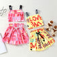 Hatless Cartoon Skirt Set Leggings Spring
