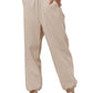 Women's Trousers With Pockets High Waist Loose Jogging Sports Pants Comfortable Casual Sweatshirt Pants