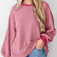Women's Texture Loose Fashion Casual Sweater