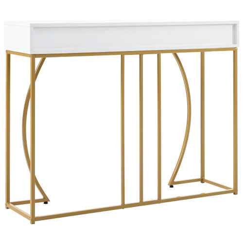 Sofa Table In A Lightweight And Luxurious Style In Fibreboard