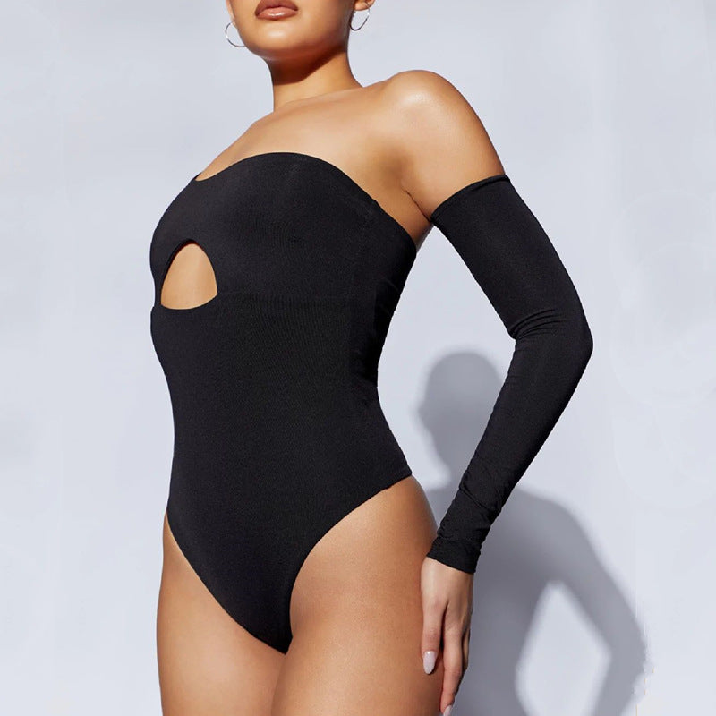 Stylish Inside With Romper Spice Clothes Women's Bodysuit