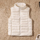 Lightweight down jacket women's Vest Short Size Large