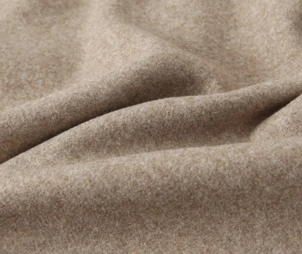 Veste courte douce et décontractée pour femme
