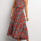 Robe fleurie chaude pour le printemps et l'été