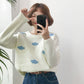 Pull ample en forme de nuage