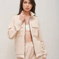 American Retro Washed Long Sleeve Cardigan Shirt Loose Casual Trousers Japanese Sweater Suit