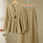 Women's Long-sleeved Pants High-grade Two-piece Suit