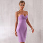 Robe bandeau sans bretelles