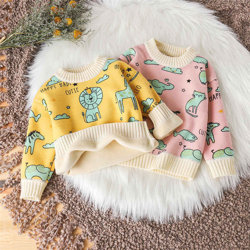 Pull bébé et fille en cachemire automne-hiver