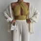 Women's Fashion Cool Long Sleeve Top Loose Outfit