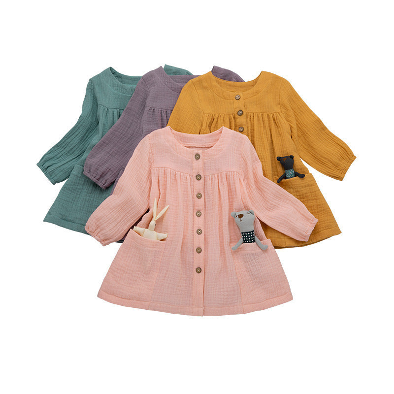 Cotton-crepe crepe cardigan