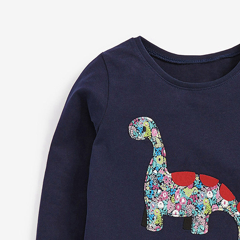 T-shirt garçon en coton tricoté