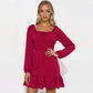 Women's Simple Dress Square Collar Fashion Skirt