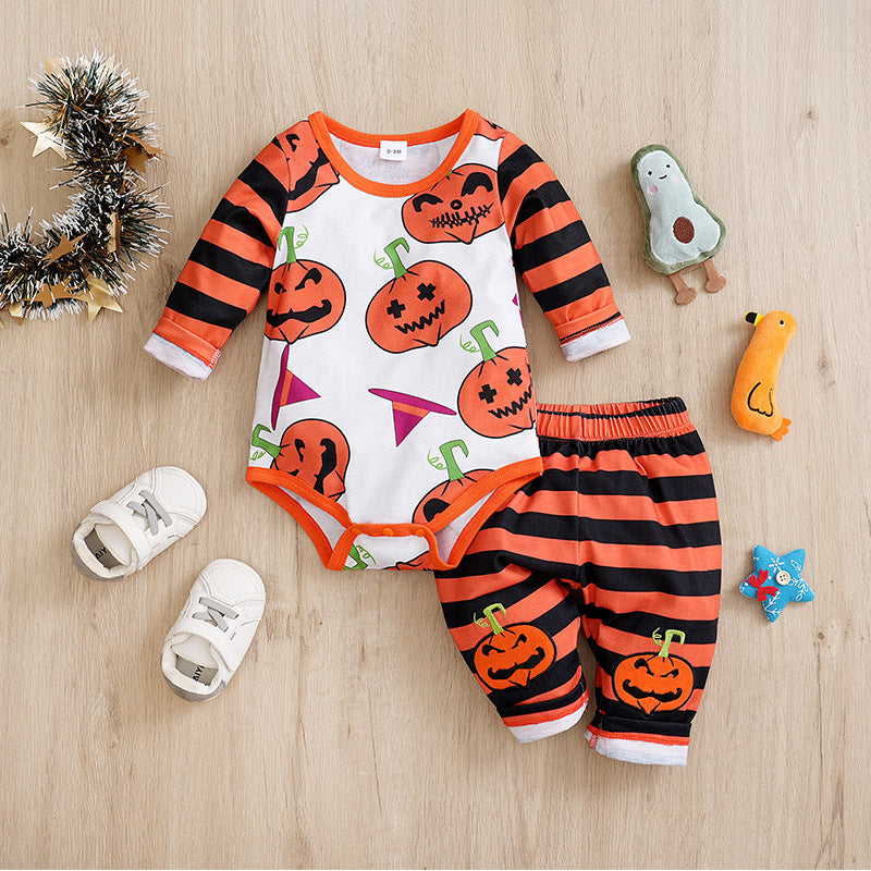 Combinaisons pour bébés et nourrissons d'un an, vêtements de printemps pour enfants, deux pièces