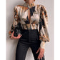 Women's Fashion Hollowed-out Top Shirt