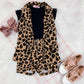 Leopard print suit for children