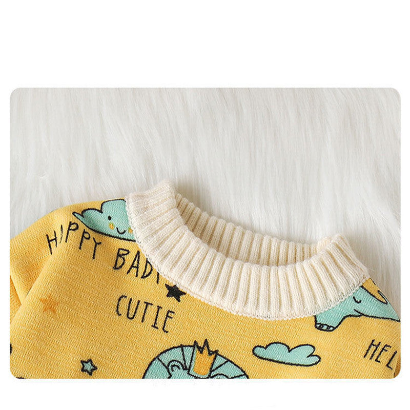 Pull bébé et fille en cachemire automne-hiver