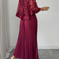 Womens New Elegant & Sophisticated 3D Floral Mesh Patchwork Dress