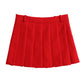 Spring New European And American Style Slim Suit Jacket Skirt Pleated Skirt Outfit
