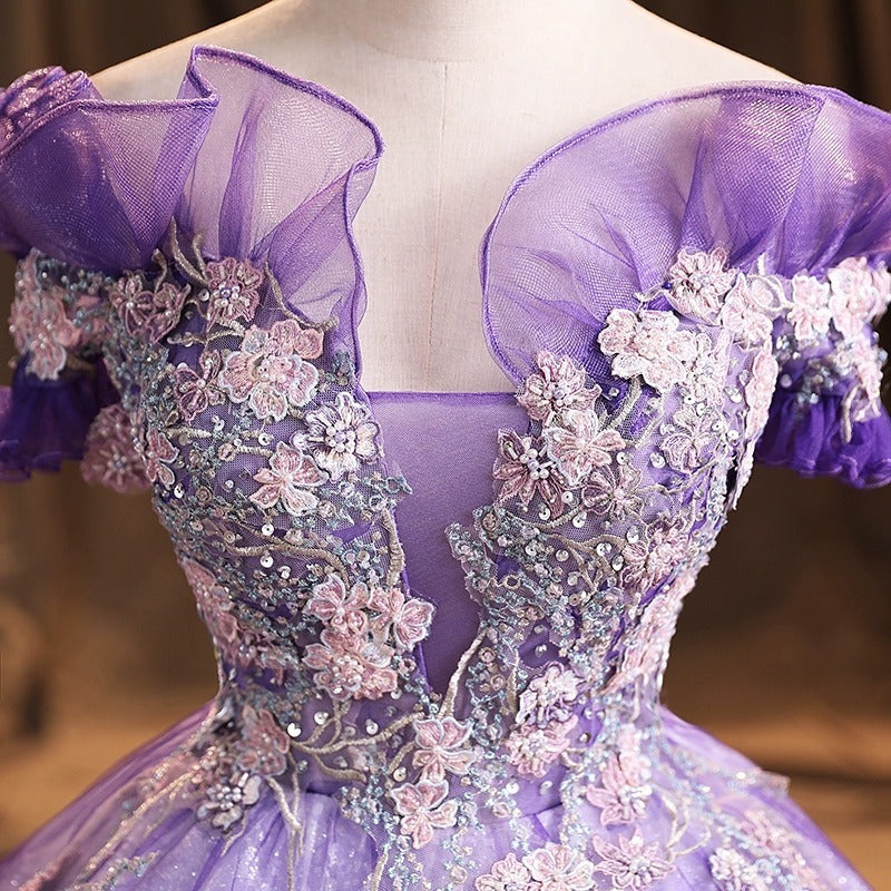 Costume de performance solo de Bel Canto, robe de soirée pour hôte