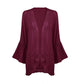 Ladies Sale Fashion Cardigan Lace Chiffon Long Sleeve Shirt