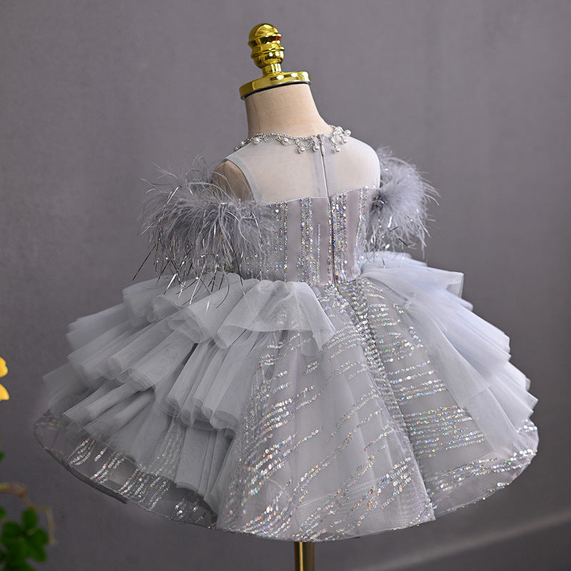 Tulle Tutu Flower Girl Wedding Birthday Host Niche